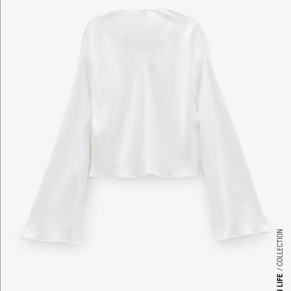 ZARA Flowy Shirt BNWT - Picture 5 of 6